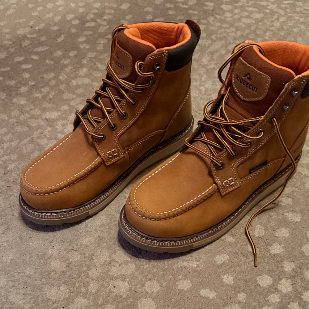Men's Brown Work Boots